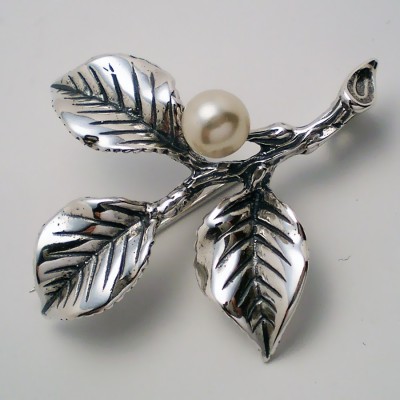 Silver brooche Nr. 57