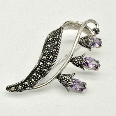 Silver brooche Nr. 136