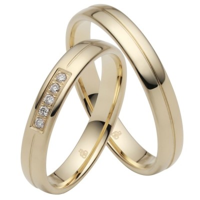 Gold wedding ring Nr. 10-03498/035