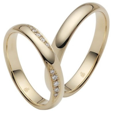 Gold wedding ring Nr. 10-03493/035