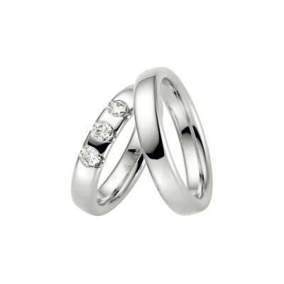 Palladium wedding ring Nr. 70-10040/030